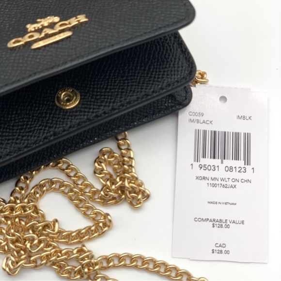 COACH  Card Case On A Chain - Picture 6 of 8